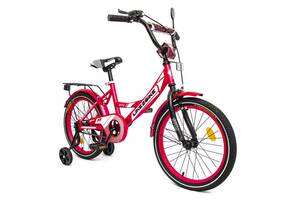 Велосипед дитячий 2-х колісний 18' 211804 (RL7T) Like2bike Sky, рожевий, рама сталь, з дзвінком