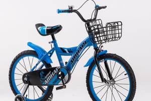 Велосипед детский AMHAPI YM-100-4 18' Голубой (2000989609582)