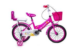 Велосипед детский двухколёсный 16' Scale Sports T15 розовый