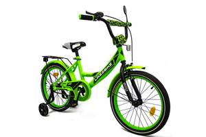 Велосипед детский Like2bike 'Sky' 211805 колёса 18' рама сталь со звонком салатовый
