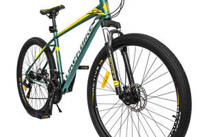 Велосипед взрослый 'Active 1.0' LIKE2BIKE A212705 колёса 27,5' зелёный рама алюминий 18'
