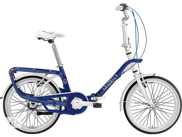 Велосипед Graziella Salvador 20' синій/білий 13.5' (13483B)