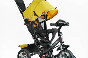 Велосипед трехколесный детский Best Trike 25/20 см Yellow (150254)