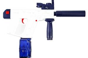 Водный пистолет Yufeng Water Gun 2 емкости для воды акум 3.7 V USB Blue and White (150016)
