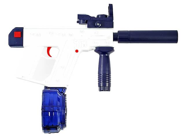 Водный пистолет Yufeng Water Gun 2 емкости для воды акум 3.7 V USB Blue and White (150016)