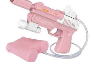 Водяной пистолет Water Gun Bambi W-Y10 на аккумуляторе Розовый