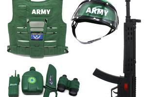 Военный набор оружие и аксессуары Army Mic (763A-02)