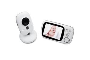 Видеоняня Baby Monitor VB603 с обратной связью, беспроводная, HD720P, 3.2' дисплей, датчик температуры