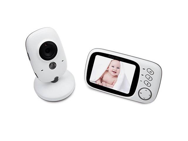 Видеоняня Baby Monitor VB603 с обратной связью, беспроводная, HD720P, 3.2' дисплей, датчик температуры