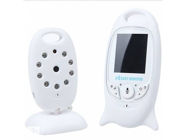 Видеоняня MHZ Smart Baby VB 601 с экраном 2 дюйма 140г Белый