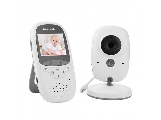 Видеоняня цифровая с монитором, датчиком температуры Baby Monitor VB602