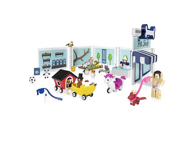 Игровая коллекционная фигурка Jazwares Roblox Deluxe Playset Adopt Me: Pet Store W6