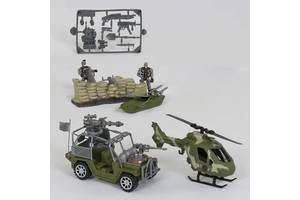 Игровой набор Hanwei Военный HW 10 предметов Khaki (82153)