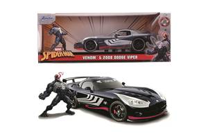 Игровой набор Jada Марвел: Человек-Паук Dodge Viper SRT10 2008 с фигуркой OL86793