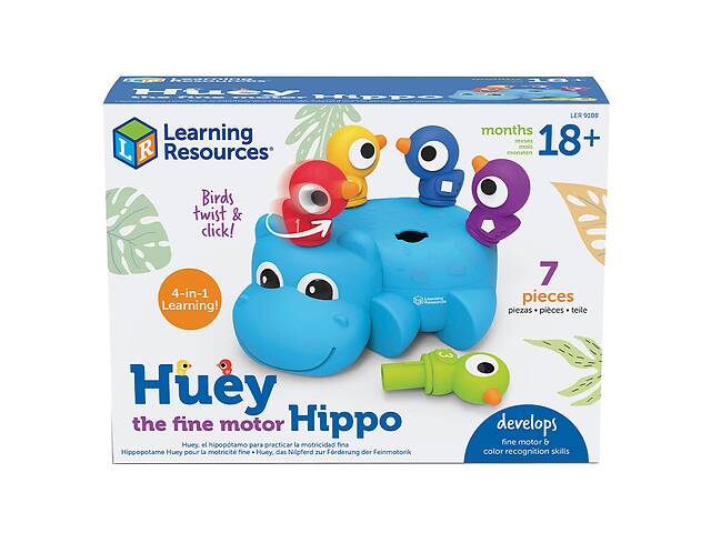 Игровой набор Learning Resources сортер Умный бегемот (LER9108)