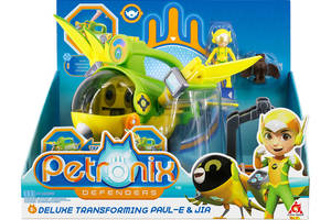 Игровой набор Petronix Defenders Фигурка-трансформер Поли большая плюс фигурка Джии (123195)