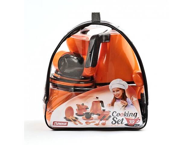 Игровой набор посуды 'Cooking Set' Юника 39 предметов 71504