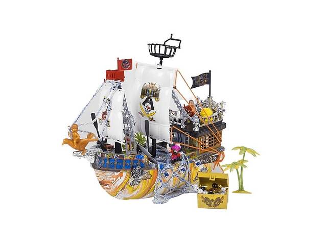 Игровой набор пират Bao Yuan ToysShip Series Pirates 44 х 15 х 38 см Multicolor (89564)