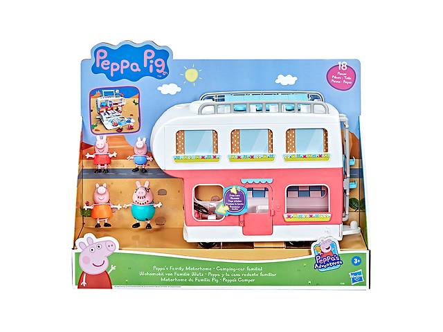 Игровые фигурки в наборе Семейный кемпер Peppa Pig