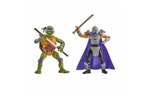 Игровые фигурки в наборе TMNT Донателло против Шредера 15 см KD98696