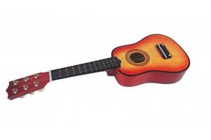 Іграшкова гітара M 1370 дерев'яна (Помаранчевий)