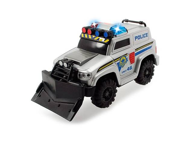 Игрушечная машинка Dickie Toys полиции со щитом 15 см OL86835