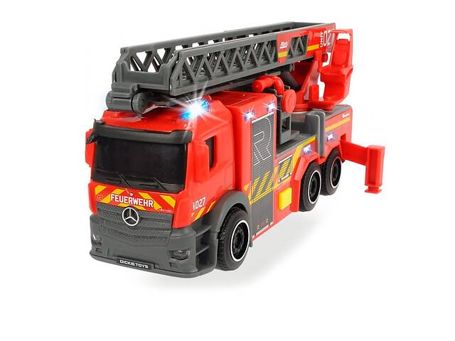 Игрушечная пожарная машина Dickie Toys Mercedes 23 см с лестницей OL86905