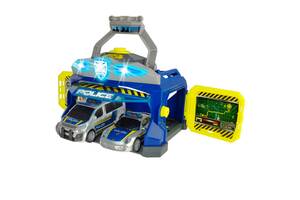 Игрушечный набор Dickie Toys Командный пункт полиции 2 машинки OL86862