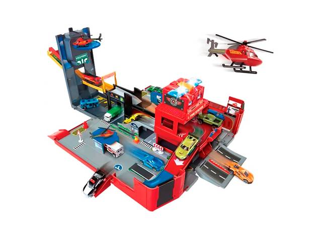 Игрушечный набор Dickie Toys Пожарная машина с аксессуарами 49 см OL86904