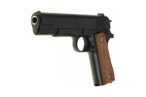 Игрушечный пистолет Galaxy на пульках Colt M1911 Classic G13 Черный