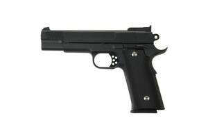Игрушечный пистолет на пульках 'Браунинг Browning HP' Galaxy G20 металл черный