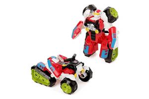Іграшковий трансформер 675-9 робот + квадроцикл (Червоний)
