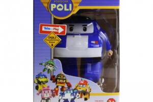 Іграшковий трансформер Робокар Полі 83168 робот + машинка  (Синій)