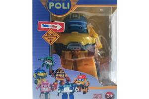 Іграшковий трансформер Робокар Полі 83168 робот + машинка (Жовтий)