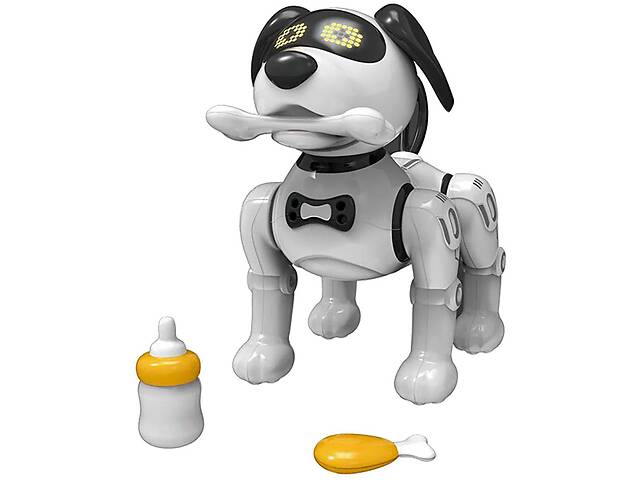 Интерактивная собака Limo Toy K11 на д/у 22 см Белый