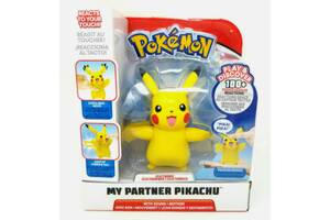 Интерактивная игрушка Pokemon Мой Друг Пикачу с сенсорами, 11 см - My Partner Pikachu Купи уже сегодня!