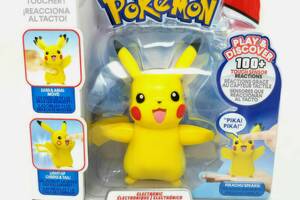 Интерактивная игрушка Pokemon Мой Друг Пикачу с сенсорами, 11 см - My Partner Pikachu Купи уже сегодня!