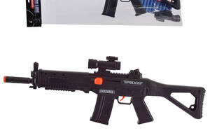 Зброя з м'якими кулями Поліцейський автомат SG 553 - Counter Strike 10 снарядів на присосці пакет 70*22*4см