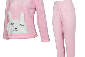 Женская пижама Lesko Bunny M Розовый (10443-50309)
