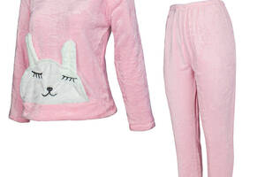 Женская пижама Lesko Bunny M Розовый (10443-54917)