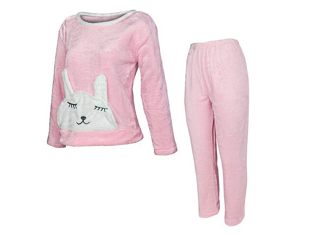 Женская пижама Lesko Bunny XL Розовый (10443-50302)