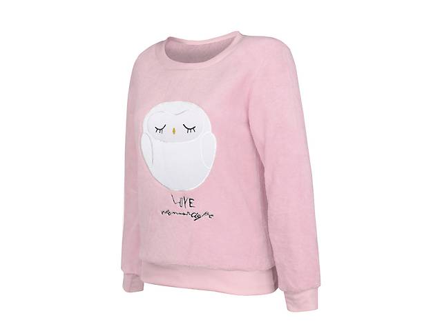 Женская пижама Lesko Owl L Розовый (10448-50345)