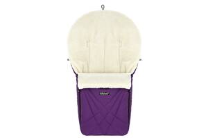 Зимний конверт Babyroom Wool N-8 violet фиолетовый