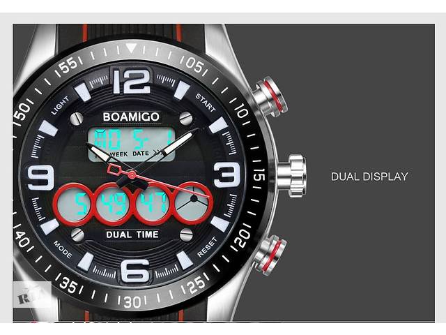 Крутые спортивные наручные часы BOAMIGO SPORT AUDI Original гарантия!