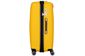 2E Набір пластикових валіз, SIGMA,(L+M+S), 4 колеса, жовтий