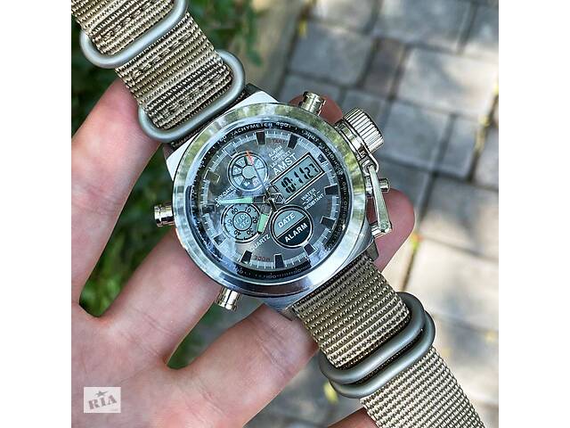 AMST 3003C SIlver-Nato Khaki