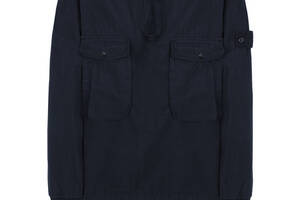 Анорак Stone Island 639F2 Ghost Piece Cotton Nylon Tela Black M