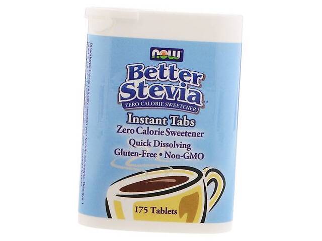 Better Stevia Instant Tabs Now 175таб (05128001)
