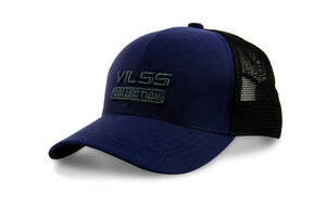 Бейсболка Vilss collection центр лен сетка Blue/Black 60-62