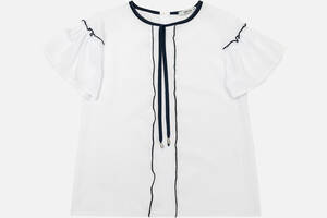 Блуза для девочки Mevis ЦБ-00196912 140 Белый